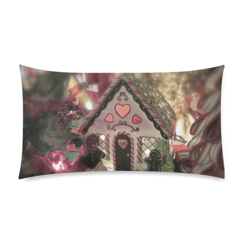 Dream of Christmas by Martina Webster Custom Rectangle Pillow Case 20"x36" (one side)