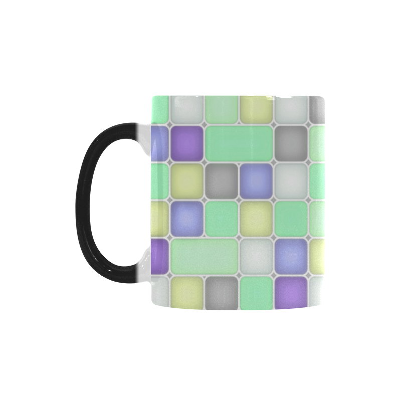 Squares Custom Morphing Mug