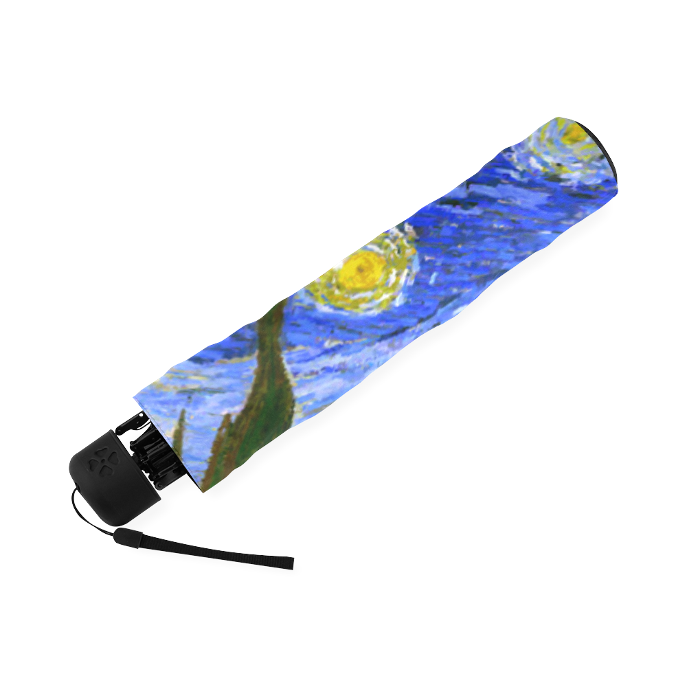 Van Gogh Starry Night Foldable Umbrella (Model U01)