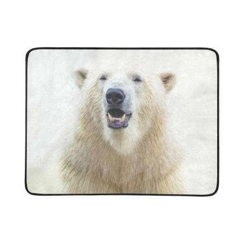 Cute  Zoo Polar Bear Beach Mat 78"x 60"