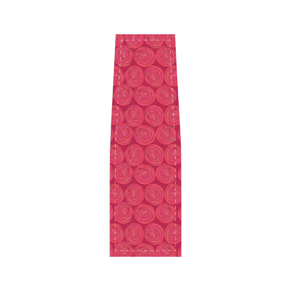 Mackintosh Roses Tile Pattern by ArtformDesigns Saddle Bag/Large (Model 1649)
