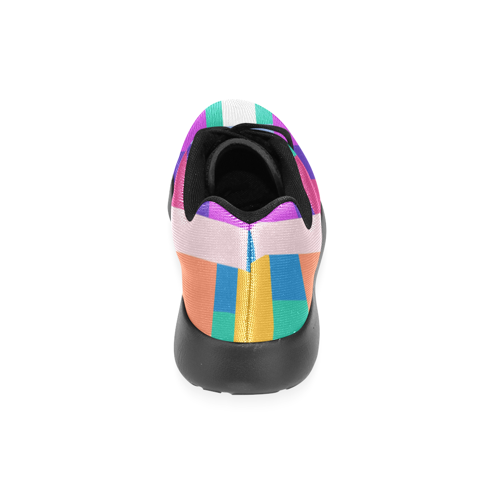 Rectangles Men’s Running Shoes (Model 020)