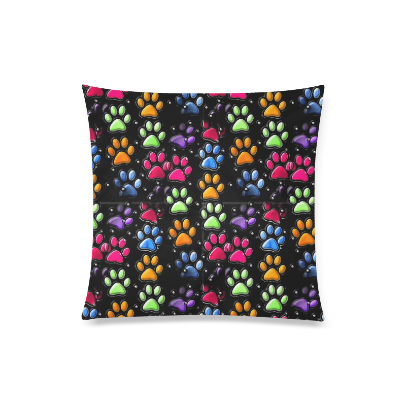 On silent paws by Nico Bielow Custom Zippered Pillow Case 20"x20"(Twin Sides)