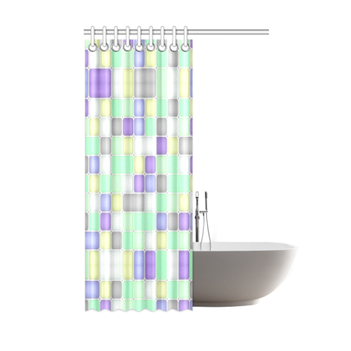 Squares Shower Curtain 48"x72"
