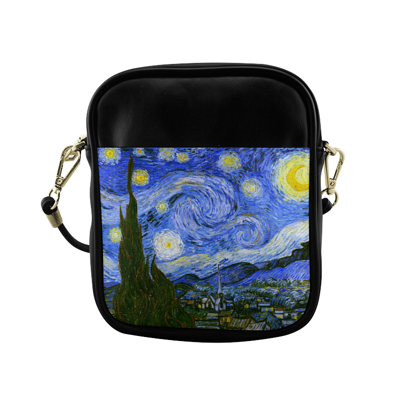 Van Gogh Starry Night Sling Bag (Model 1627)