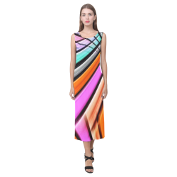 Pattern Linie by Artdream Phaedra Sleeveless Open Fork Long Dress (Model D08)