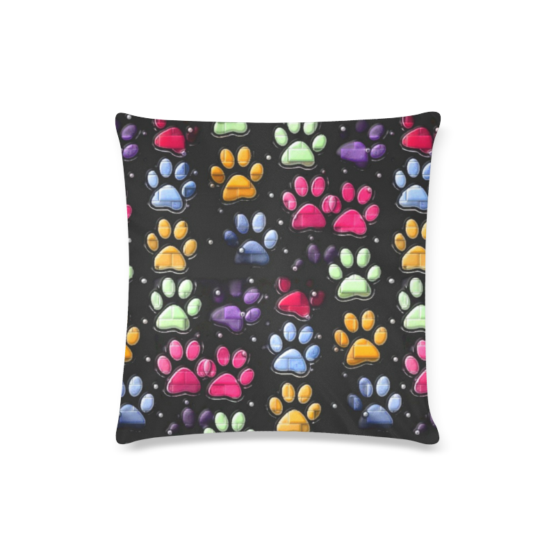 On silent paws by Nico Bielow Custom Zippered Pillow Case 16"x16"(Twin Sides)