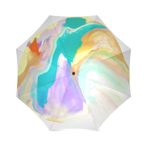 Rainbow Marbles Foldable Umbrella (Model U01)