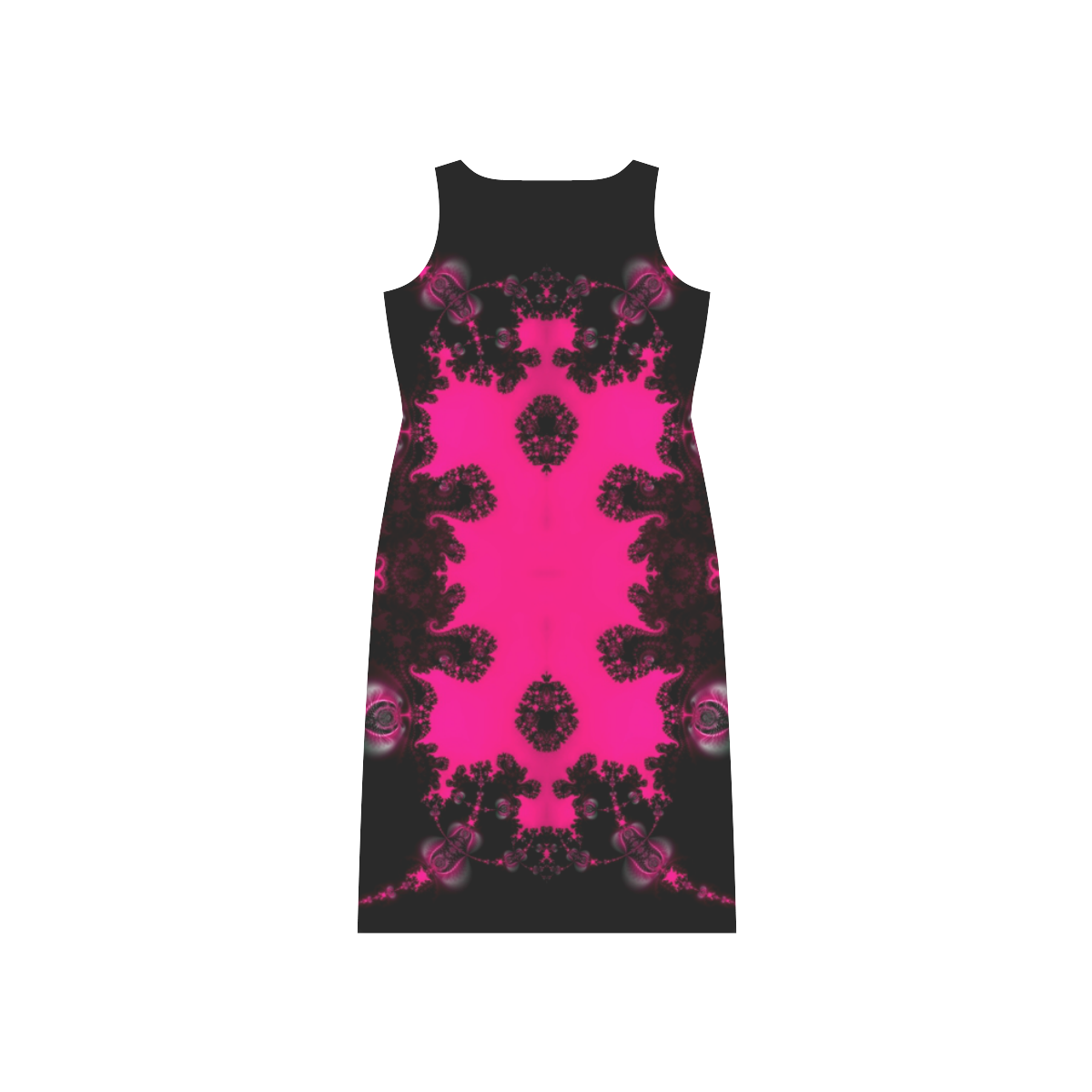 River Trail Sunset Phaedra Sleeveless Open Fork Long Dress