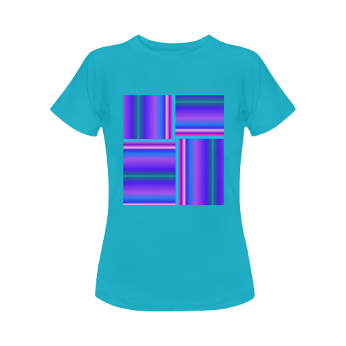 Das Streifen Women's Classic T-Shirt (Model T17）