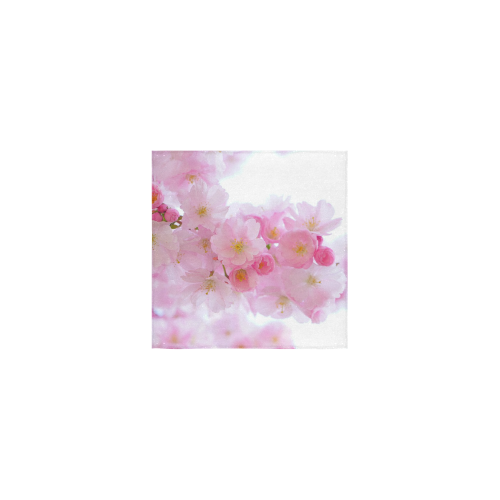 Beautiful Pink Japanese Cherry Tree Blossom Square Towel 13“x13”