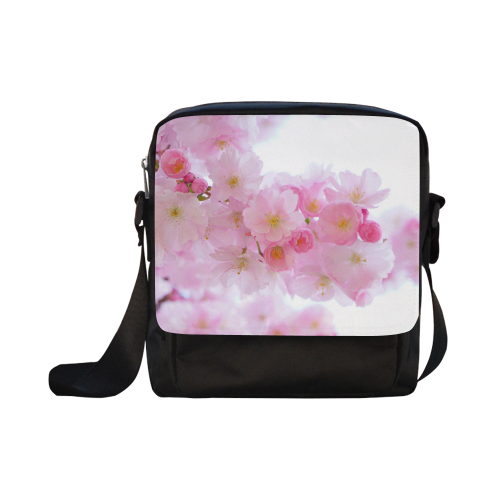 Beautiful Pink Japanese Cherry Tree Blossom Crossbody Nylon Bags (Model 1633)