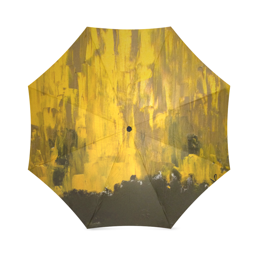 Golden Dream Foldable Umbrella (Model U01)
