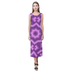 Lilalu 3d Phaedra Sleeveless Open Fork Long Dress (Model D08)