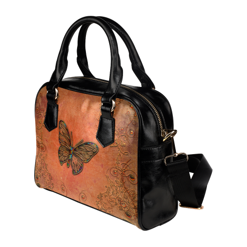 Wonderful butterflies, decorative design Shoulder Handbag (Model 1634)
