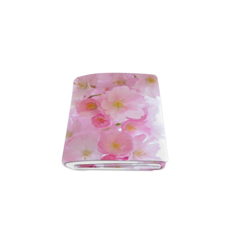 Beautiful Pink Japanese Cherry Tree Blossom Blanket 40"x50"