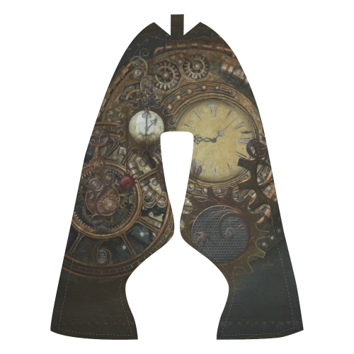 Painting Steampunk clocks and gears Women’s Running Shoes (Model 020)