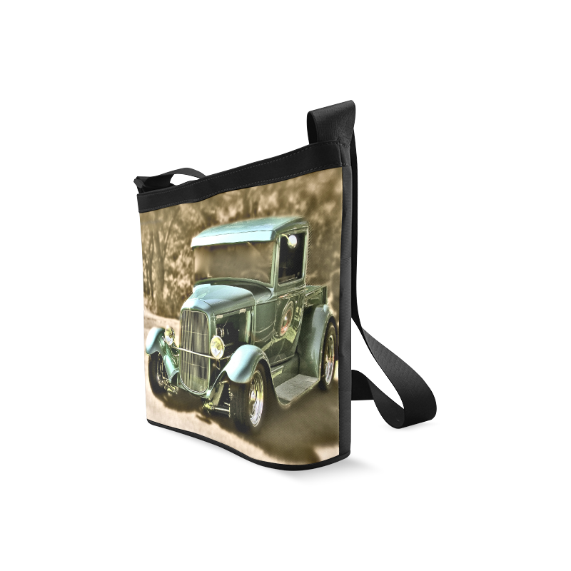 Old Car by Martina Webster Crossbody Bags (Model 1613)