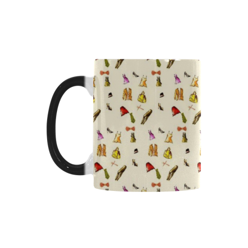 fashion fun pattern Custom Morphing Mug