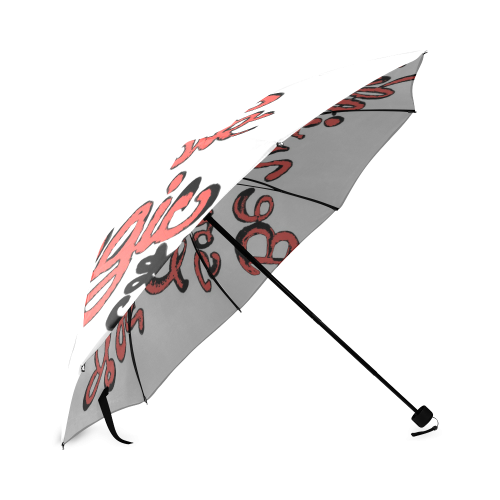 be with someone peachy Foldable Umbrella (Model U01)