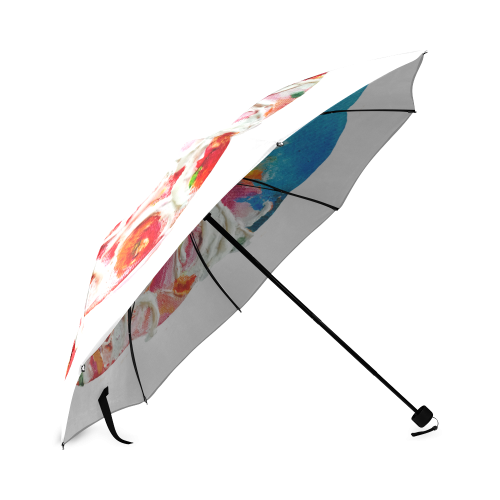 Roses on Fire Foldable Umbrella (Model U01)