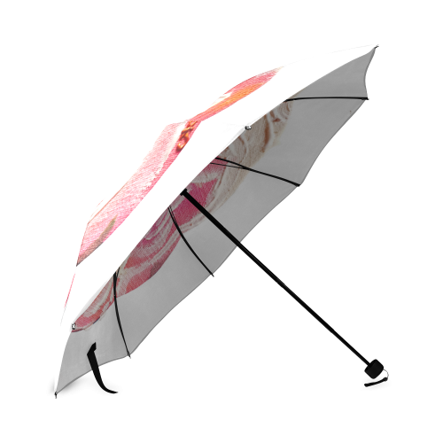 Juicy SUnday Plum ROses Foldable Umbrella (Model U01)