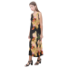 Flowers: Tropical Orange,Yellow & Pink Orchids Phaedra Sleeveless Open ...