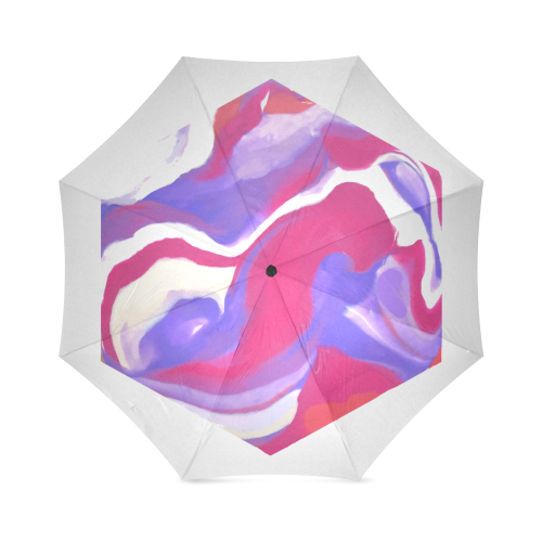 Plum Marbles Foldable Umbrella (Model U01)