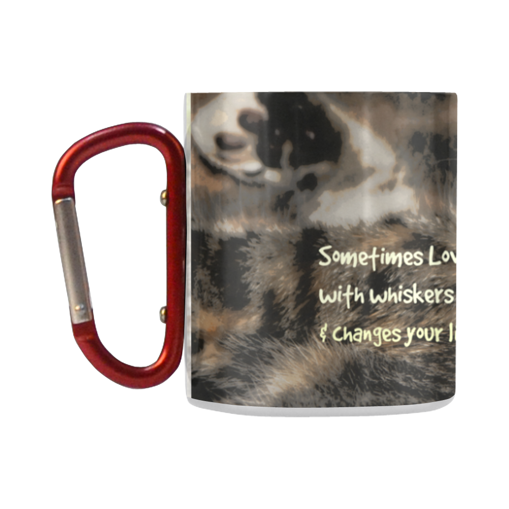 "Sometimes Love" insulated mug Classic Insulated Mug(10.3OZ)
