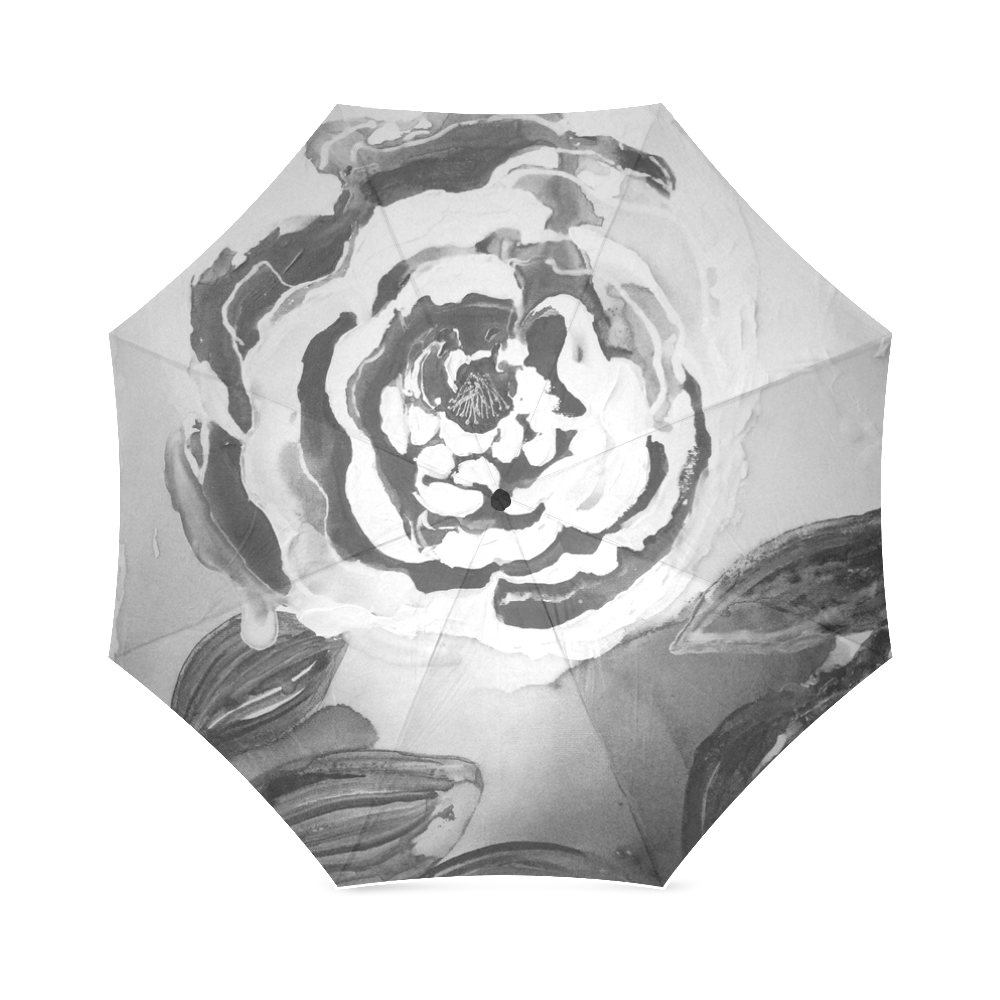 Mothers day silver year Foldable Umbrella (Model U01)