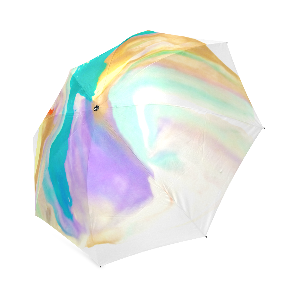 Rainbow Marbles Foldable Umbrella (Model U01)