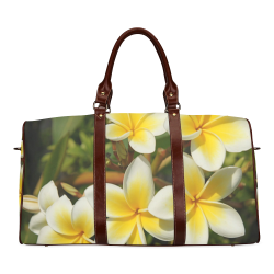 Bunga Kamboja von Bali Waterproof Travel Bag/Large (Model 1639)