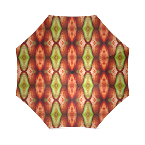 Melons Pattern Abstract Foldable Umbrella (Model U01)