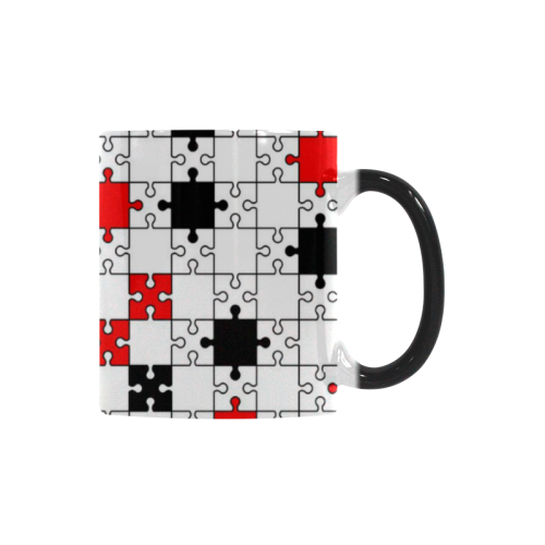 puzzle fun Custom Morphing Mug