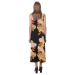 Flowers: Tropical Orange,Yellow & Pink Orchids Phaedra Sleeveless Open ...
