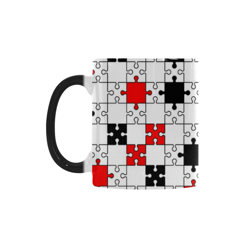 puzzle fun Custom Morphing Mug