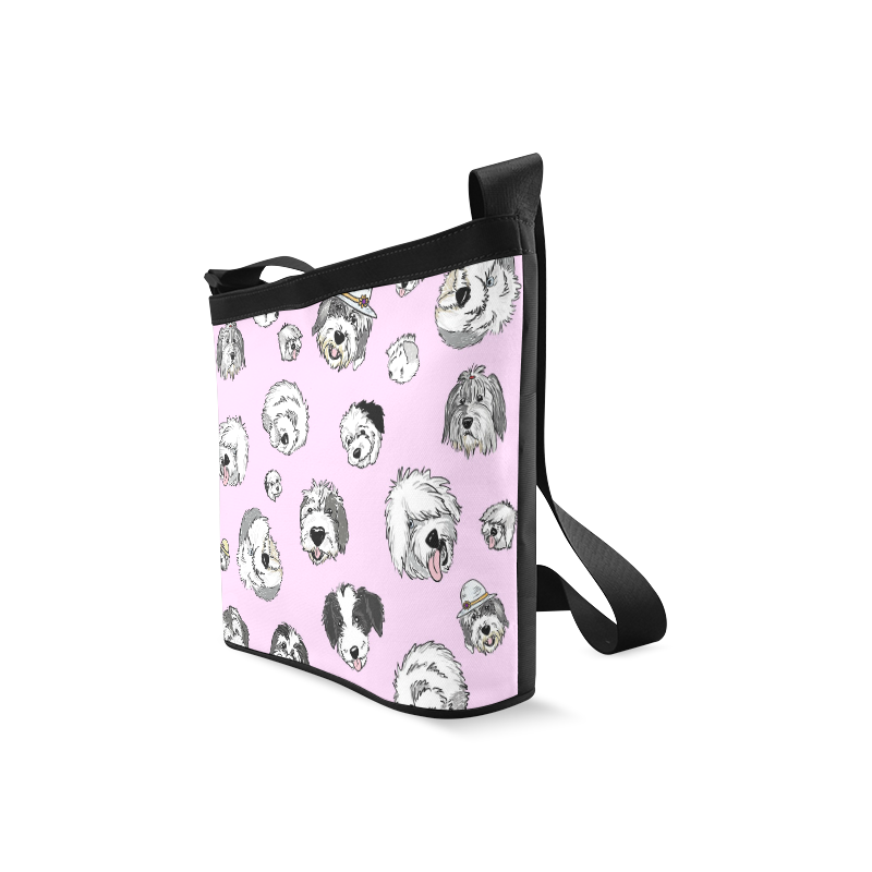 OES faces pink - Copy Crossbody Bags (Model 1613)