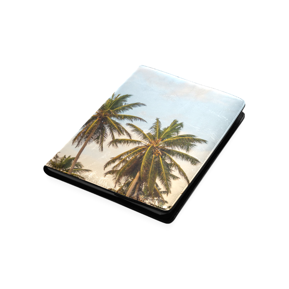 Chilling Tropical Palm Trees Blue Sky Scene Custom NoteBook B5