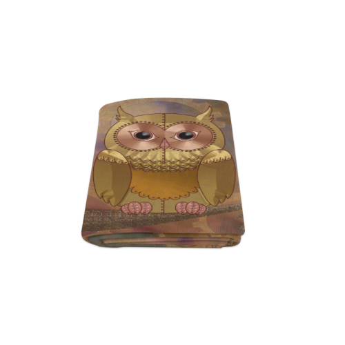 Steampunk Owl by ArtformDesigns Blanket 50"x60"