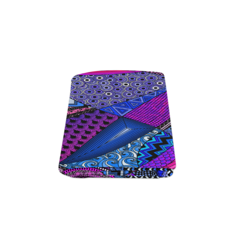 Pink Purple Blue Tangles by ArtformDesigns Blanket 50"x60"