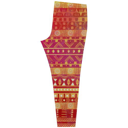 Inspired Aztec Pattern Cassandra Women's Leggings (Model L01)