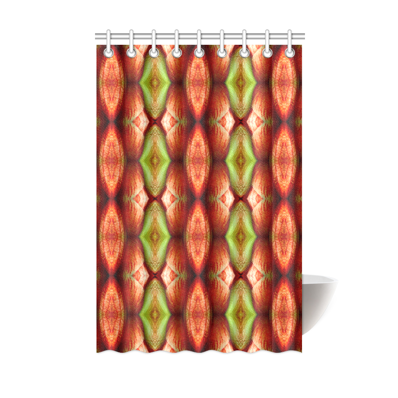 Melons Pattern Abstract Shower Curtain 48"x72"