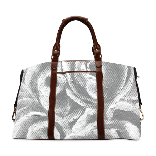 Peach Plum dreams BnW Classic Travel Bag (Model 1643)