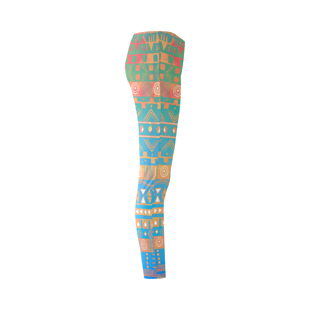 Inspired Aztec Pattern-2 Cassandra Women's Leggings (Model L01)