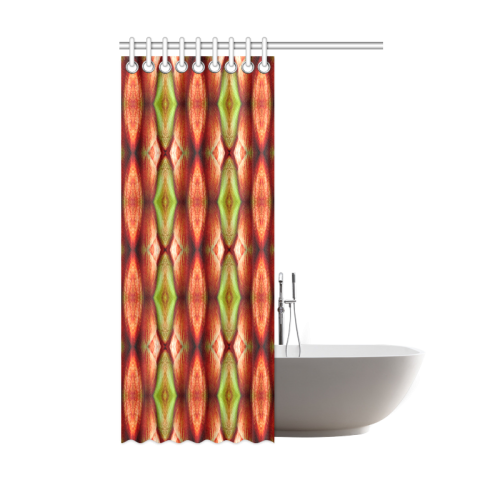 Melons Pattern Abstract Shower Curtain 48"x72"