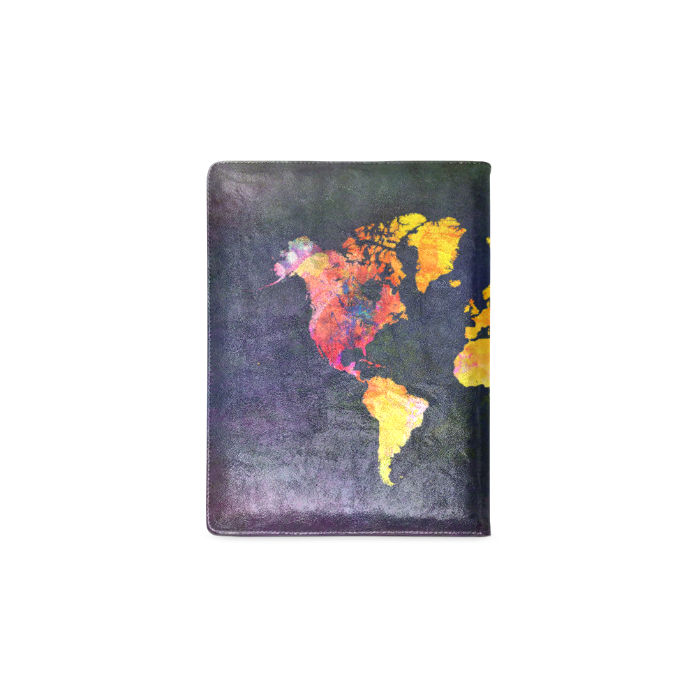 world map 31 Custom NoteBook B5