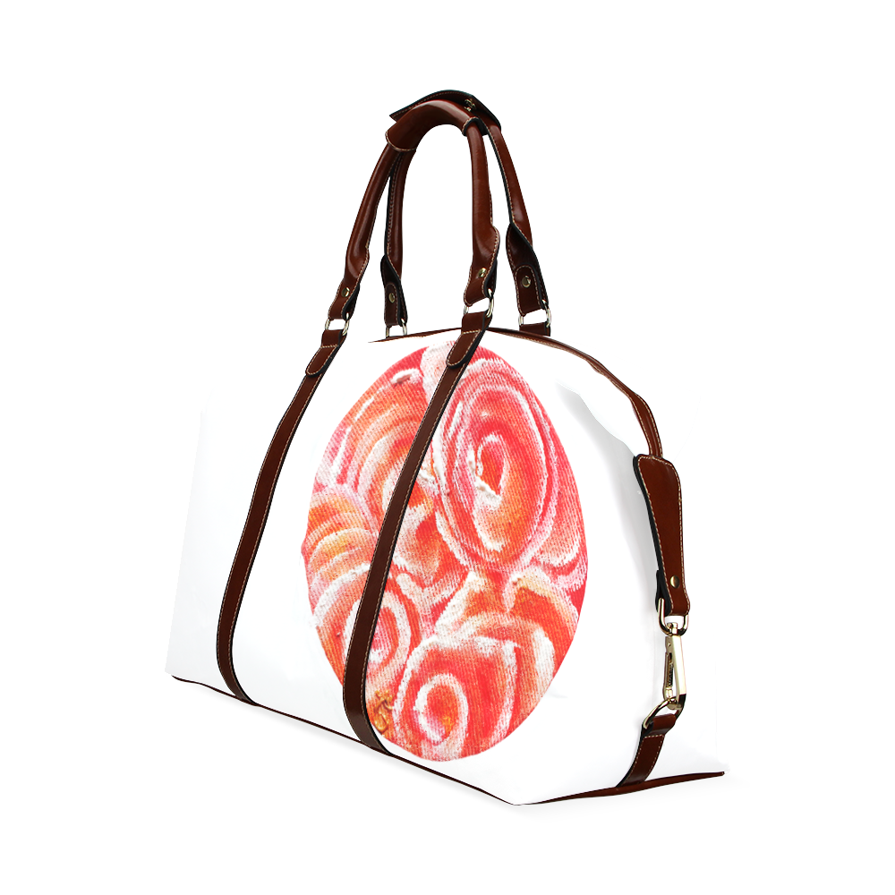 Peach Plum dreams Classic Travel Bag (Model 1643)