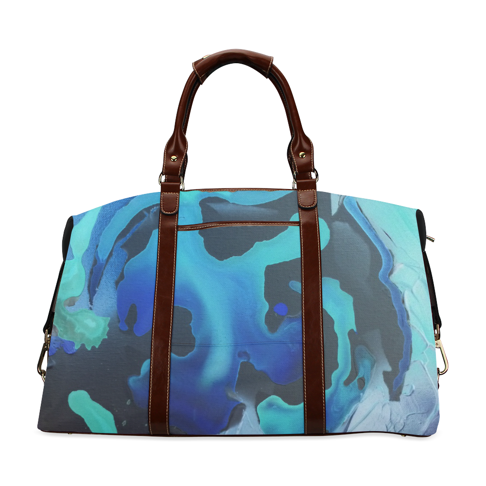 There are Mermaids Here Classic Travel Bag (Model 1643)