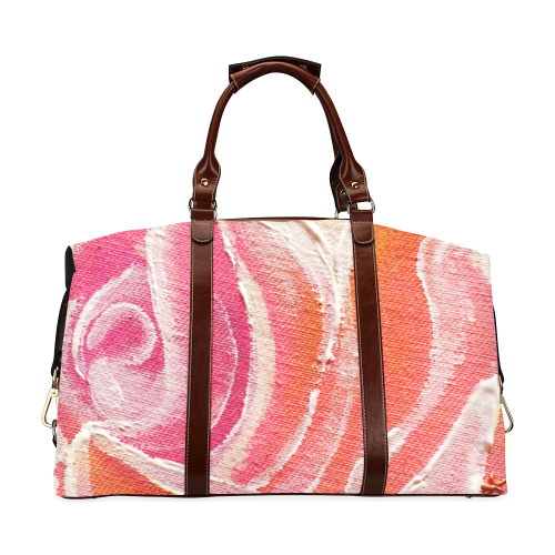 Juicy SUnday Plum Roses Classic Travel Bag (Model 1643)