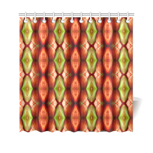 Melons Pattern Abstract Shower Curtain 69"x70"